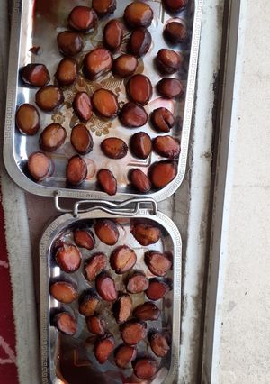 عکسی از دستور خشک کردن آلو بخارا