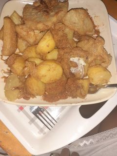 Dankali da doya mai kwai ainihin hoton girkin