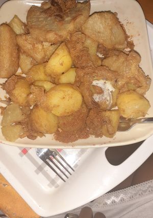 Dankali da doya mai kwai ainihin hoton girkin