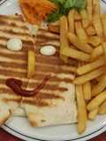 Hambúrguer Smile no Crepe