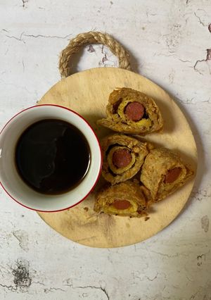 Foto resep Tempe mendoan gulung
