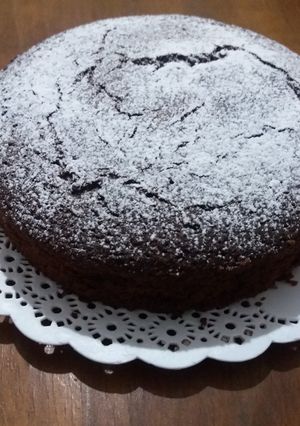 Una foto de Torta húmeda de Nesquik