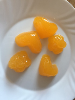 Una foto de Gominolas de naranja