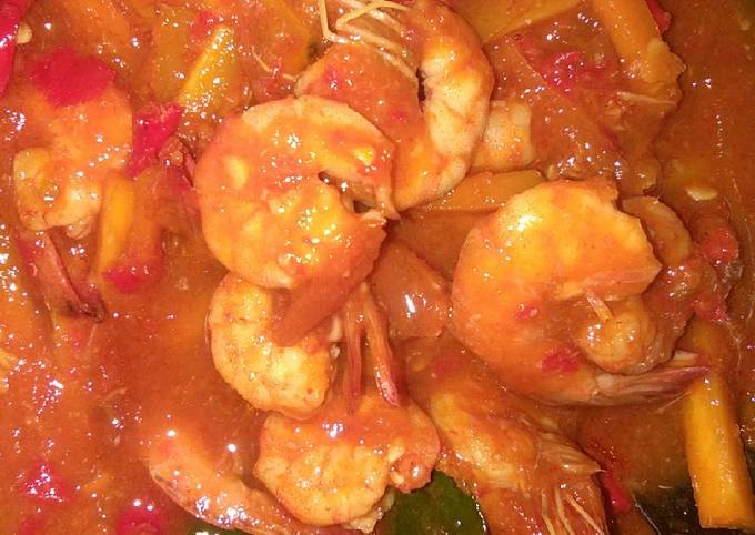 Resep Udang Asam Manis Pedas Oleh Farah Anisah Zahra Cookpad