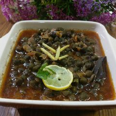 A picture of Green gram (dry) salan.