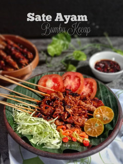 Foto resep Sate Ayam Bumbu Kecap