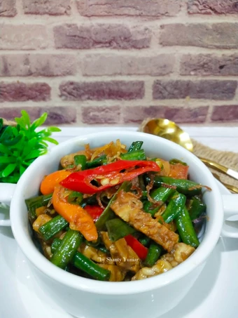 Langkah Mudah untuk Menyiapkan Resep Tumis TKW (Tempe Kacang Panjang Wortel) yang Uenak Anti Ribet, Bisa Manjain Lidah