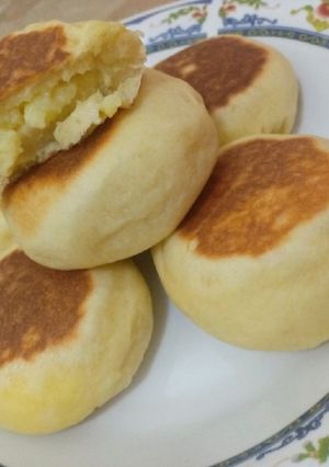 Foto resep Roti isi Fla (Tanpa Oven)