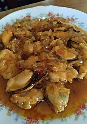 Una foto de Mejillones en escabeche