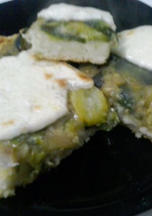 Una foto de Tarta de  zapallitos reducida en calorías