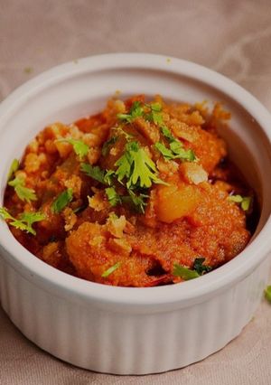 টম্যাটো পোস্ত রেসিপির প্রধান ছবি