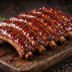 A picture of Tender Fall-Off-The-Bone Ribs.