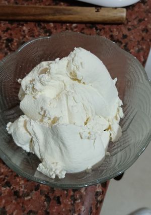 Una foto de Queso cottage 