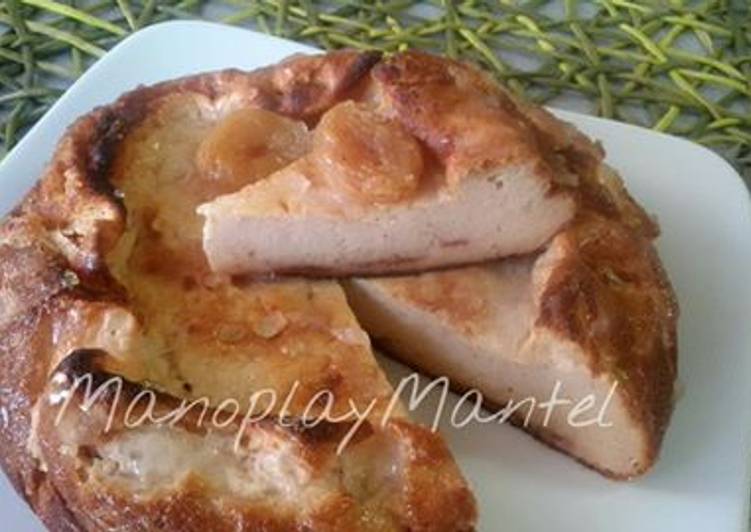 Tarta mousse de dulce de membrillo en GME, F y G y tradicional
