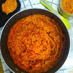 Red Pepper & Tomato Pasta (For Babies) A picture of Red Pepper & Tomato Pasta (For Babies).