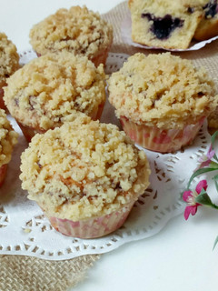 Foto resep Blueberry Muffin With Streusel