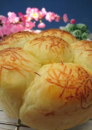 Foto resep Roti kismis keju