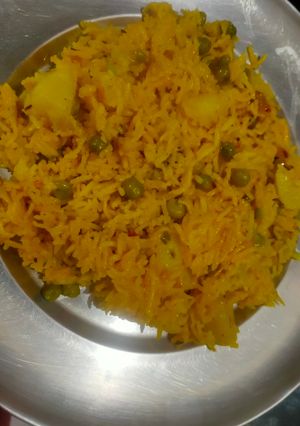 A picture of Veg pulao.