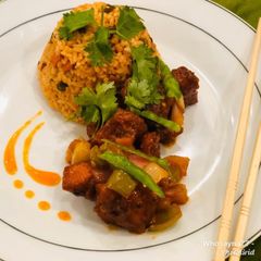 A picture of Whosayna’s Chilli Chicken.