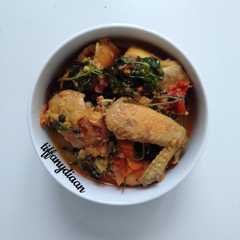Ayam Kemangi Bumbu Kuning রেসিপির প্রধান ছবি