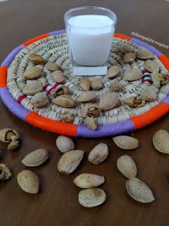 عکسی از دستور شیر بادوم