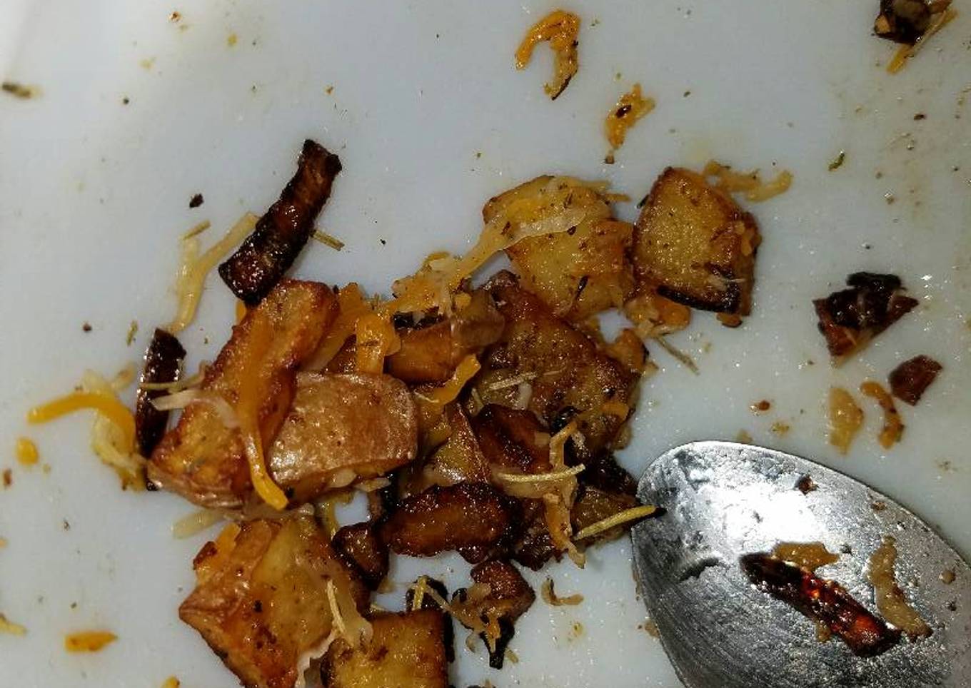 Rosemary potatoes and onions