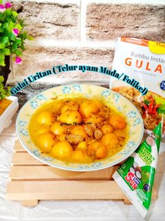 Foto resep Gulai Uritan Telur Ayam Muda (Folicel)