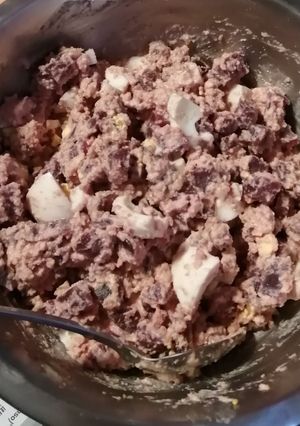 Une photo de Salade de betterave à la cacahuète