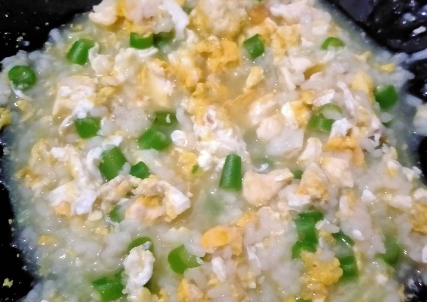 MPASI Bubur telur tahu buncis