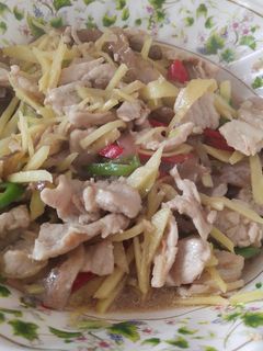 รูปของ หมูผัดพริกขิง