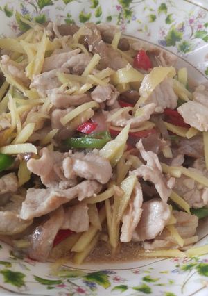 รูปของ หมูผัดพริกขิง