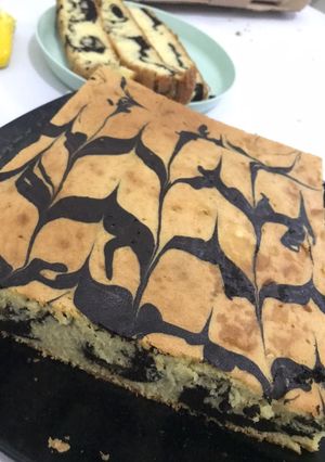 Foto resep Bolu marmer panggang resep jadul simpel banget enak lembut