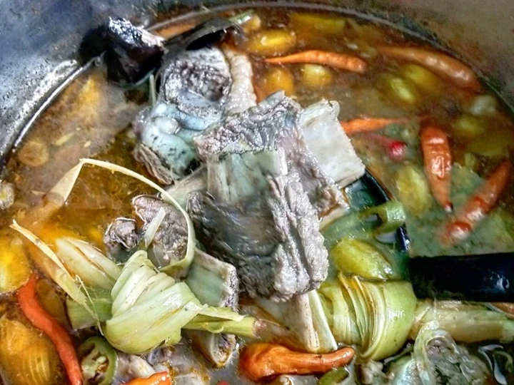 Langkah Gampang Menyiapkan Resep 130. Asem Asem Iga Sapi Anti Ribet, Lezat