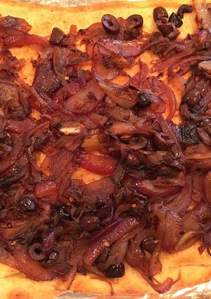 A picture of Onion Focaccia.