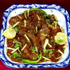 Mutton karahi A picture of Mutton karahi.