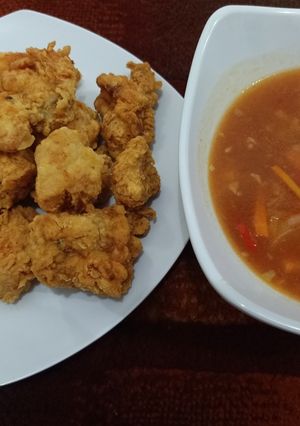 Foto resep Ayam asam manis simple