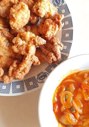 Foto resep Ayam krispi asam manis