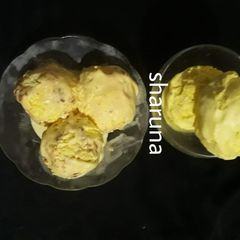 A picture of Butterscotch crunchy Icecream.