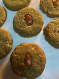 Soft matcha green tea cookies.(keto)🍵🍪คุกกี้ชาเขียววว~