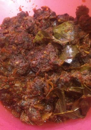 Foto resep Gongso kerang kupas keto