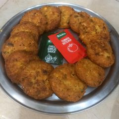 A picture of Chicken shami kabab 🍗🍗.