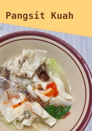 Foto resep Pangsit Kuah
