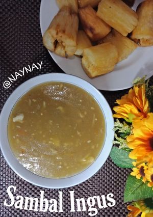 Foto resep Sambal Ingus / Sambal Singkong Goreng Khas Makassar