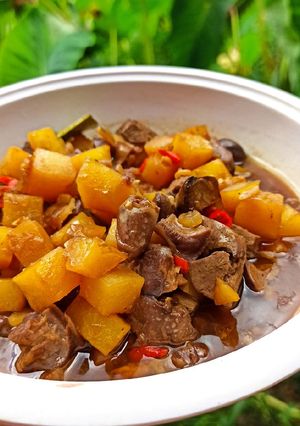 Foto resep Semur Kentang Ati