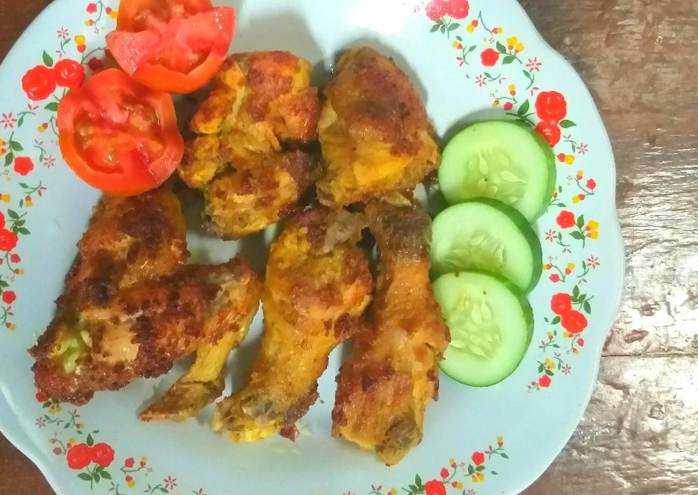 Ayam Goreng Ungkep (Bumbu Kuning)