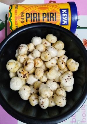 पेरी - पेरी मखाना रेसिपी मुख्य फोटो