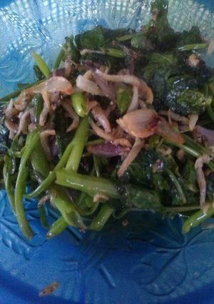 Foto resep Tumis Kangkung Teri Nasi