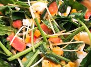 A picture of salad leaf