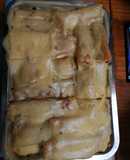 Canelones con carne molida