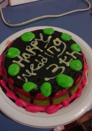 Foto resep Rainbow cake